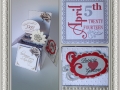 Pop up box card Wedding