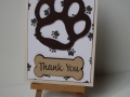 Pet Sympathy Thank You Card